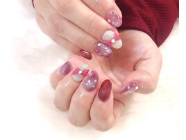 【ハンド】リボンネイル