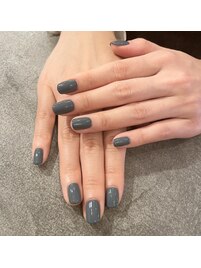 くすみブルーネイル¥6.600