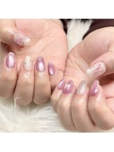 マイオティック ネイル(miotic nail)/フラワーリボンネイル