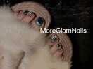 フットアートマグネットラメ
