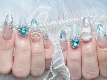 シーアンドビーネイル(C&B Nail)/持ち込みデザイン