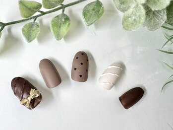 ラーシューシュ(la-chou-chou)/華やかネイルコース ¥7500