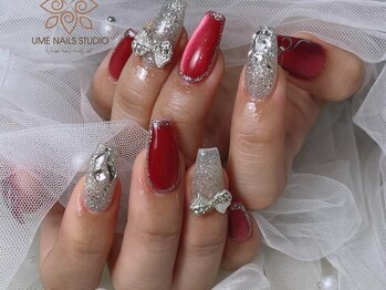 ウメネイルスタジオ(UME NAIL STUDIO)/ * 長 さだしやり放題×つけ放題