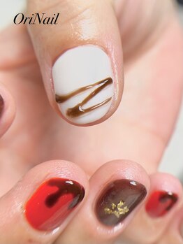 バレンタインネイル×マグネット