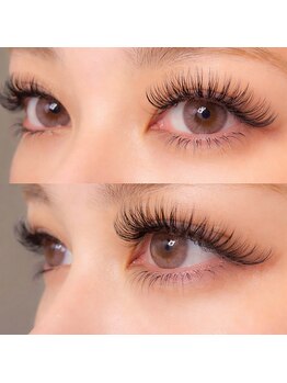 サロンドメイド(Salon de MADE)の写真/「もっとボリュームが欲しい！」そんな願いを叶えるのがメガフラットラッシュ。