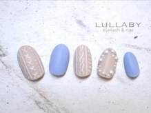 ララバイ 立川北口店(LULLABY)/ドレッシーなニットネイル