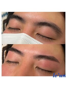 ルアン 表参道店/メンズ美眉毛スタイリング