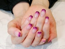 ルームヘアネイル 曙橋店(Room hair nail)/フレンチ風カラーグラデーション