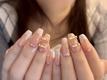 ジュエル(Jewel.)/フレンチ×ワンホン×リボン