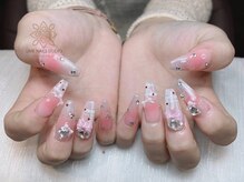 ウメネイルスタジオ(UME NAIL STUDIO)/長さだしやり放題×つけ放題