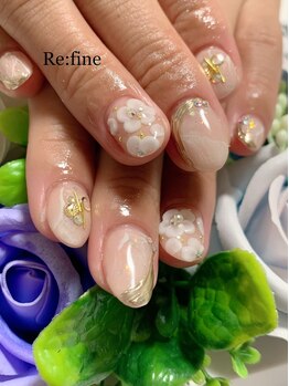リファイン(Re:fine)/ジェル10本アートつけ放題