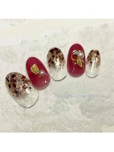 ネイルサロン クイル(QUILL)/12月ラメホロ（１）