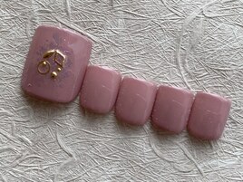 シンプルフットネイル¥9000