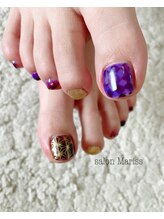 サロン マリス(salon Mariss)/推しカラーネイル♪♪ ¥10000