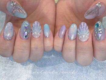 エクリ 日暮里店(Ecrit)/マーメイドネイル