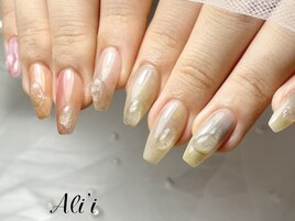 ぷっくりニュアンスネイル