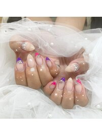 YUIKA限定アート定額ネイル