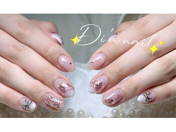 ディアネイルサロン 池袋(Di’a)/持ち込み/フィルイン/リボン