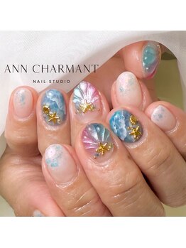 アンシャルマンネイルスタジオ(Ann charmant nail studio)/セレクトアートコース¥6,800～
