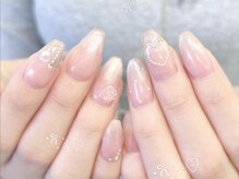 ぷわべりネイル 岐南/キラキラワンホン