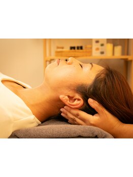 ヘッドスパで癒されたい