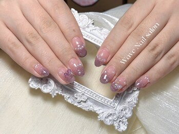 ウェーブネイルサロン'('Wave Nail salon)/持ち込みデザイン/フィルイン