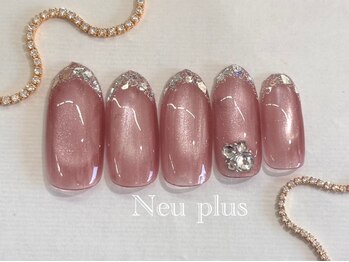 ノイプラス(Neu Plus)の写真/特別な日や大切な日などイベントにも◎25種類の定額デザインで指先を綺麗に♪
