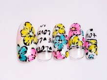 ネイリックス アヴェニール(NAILX avenir)/POP　FLOWER☆