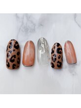 アラ ウィー ナッティー ネイル 北千住店(Aala wi Natty nail)/レオパード柄ネイル