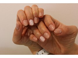 ガーリー　フラワーNail