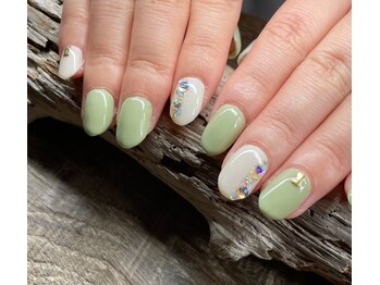 爪屋べっぴん堂/ピスタチオカラー