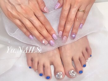 ユーネイルズ 恵比寿(Yu.NAILS.)/フットバス付き◎ハンドフット