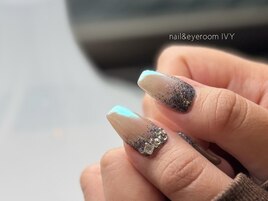 オーロラ/うるうる/ラメ