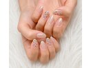 フラッシュ×ドットネイル