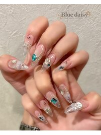 クリアフレンチデザイン♪