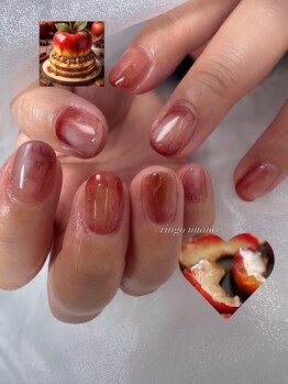 ソワネイル(soie nail)の写真/秋のニュアンスフルーツネイルで手元をみたくなる。ゆったり過ごせる癒やしの空間☆