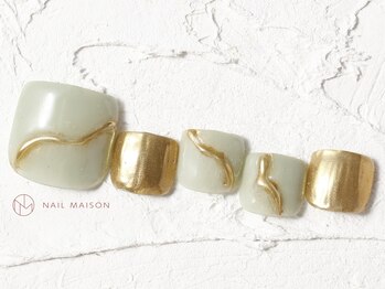 ネイルメゾン 池袋店(NAIL MAISON)/ニュアンスミラー¥9000