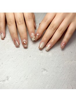 ラルース 高松店(la luz)/ハートミラーネイル