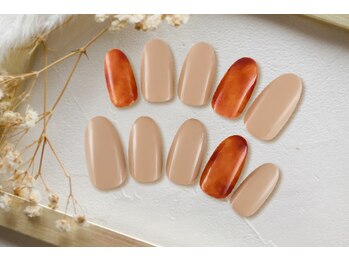 ファストネイル 新宿店(FAST NAIL)/べっ甲ネイル 5,500円 【11485】