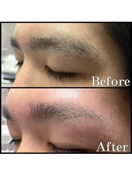 眉毛男子 新宿店/眉毛【 before / after 】