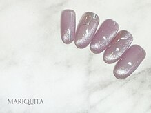 ネイルサロン マリキータ(MARIQUITA)/春/ぷるマグ/水光マグネット/紫