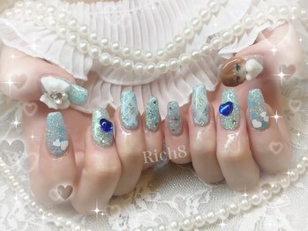 ネイルアンドまつげエクステ リッチエイト 原宿店(Rich8)/テニプリ☆推しネイル