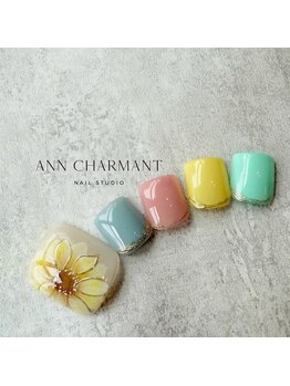 アンシャルマンネイルスタジオ(Ann charmant nail studio)/セレクトアートコース¥7,300～