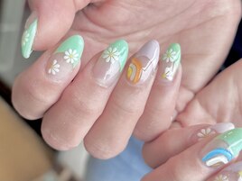 フレンチ/カラフル/虹