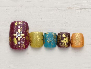 ノーネイル 蒲田(NO NAIL KAMATA)/５色オータムカラー ￥4990