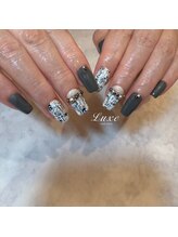 ネイルサロンリュクス (nailsalon Luxe)/ツイード冬ネイル