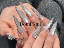 Domi Nail Salon 渋谷店 長さだし/持ち込み/フィルイン/ワンホン