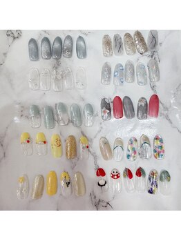 店舗限定デザイン　4月ハンド