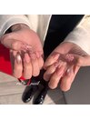 ダルメシアンネイル