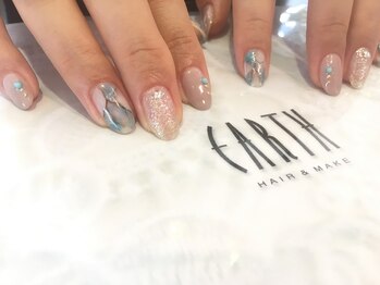 アース ネイルアイラッシュ 前橋店(EARTH Nail&Eyelash)/アートデザイン ￥８０００
